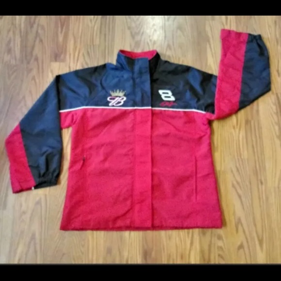 Winners Circle Red Dale Earnhardt Jr Budweiser #8 Jacket Size medium unisex - Picture 2 of 8